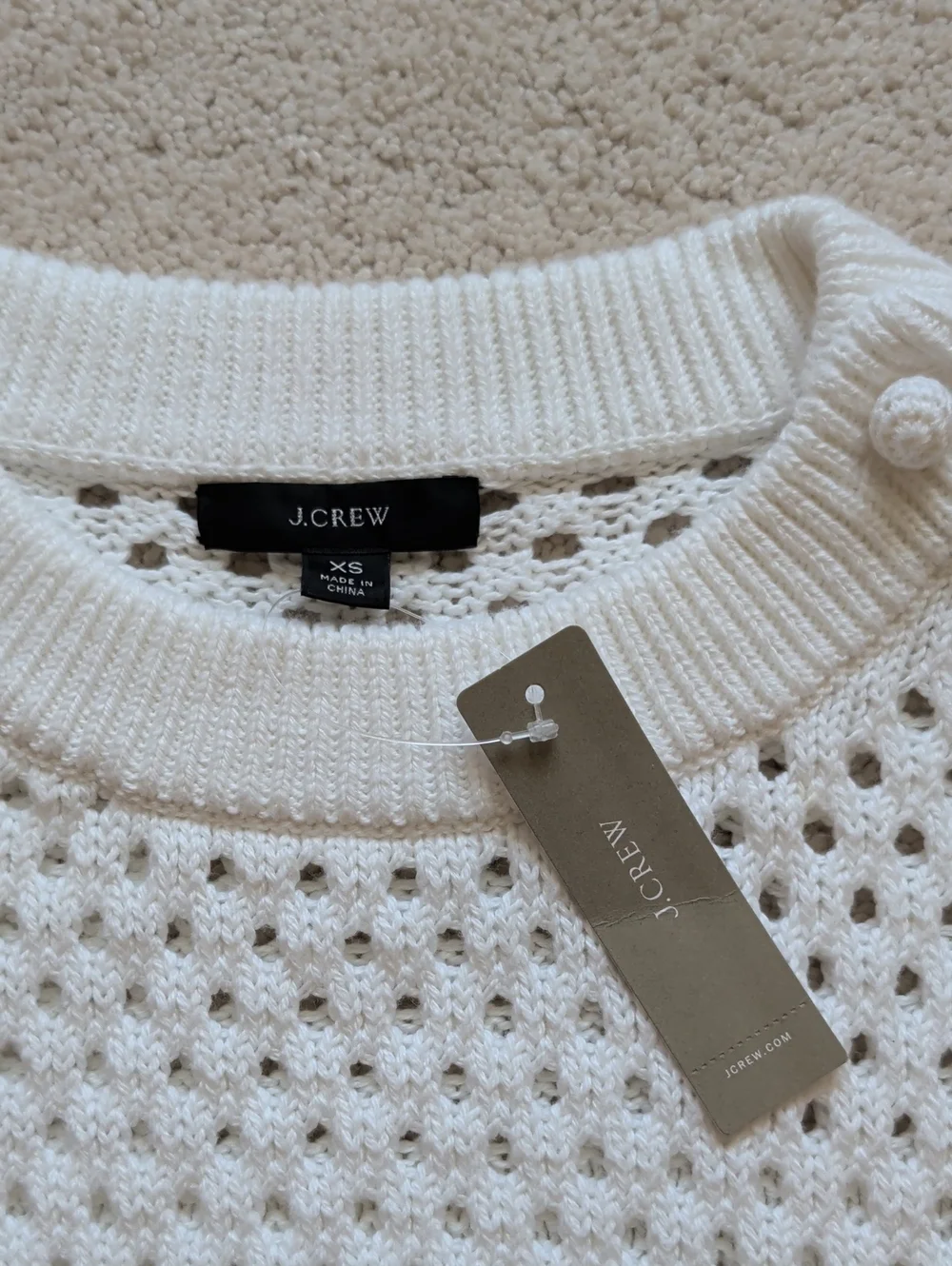 NWT J. Crew Elbow-sleeve Sweater Size XS